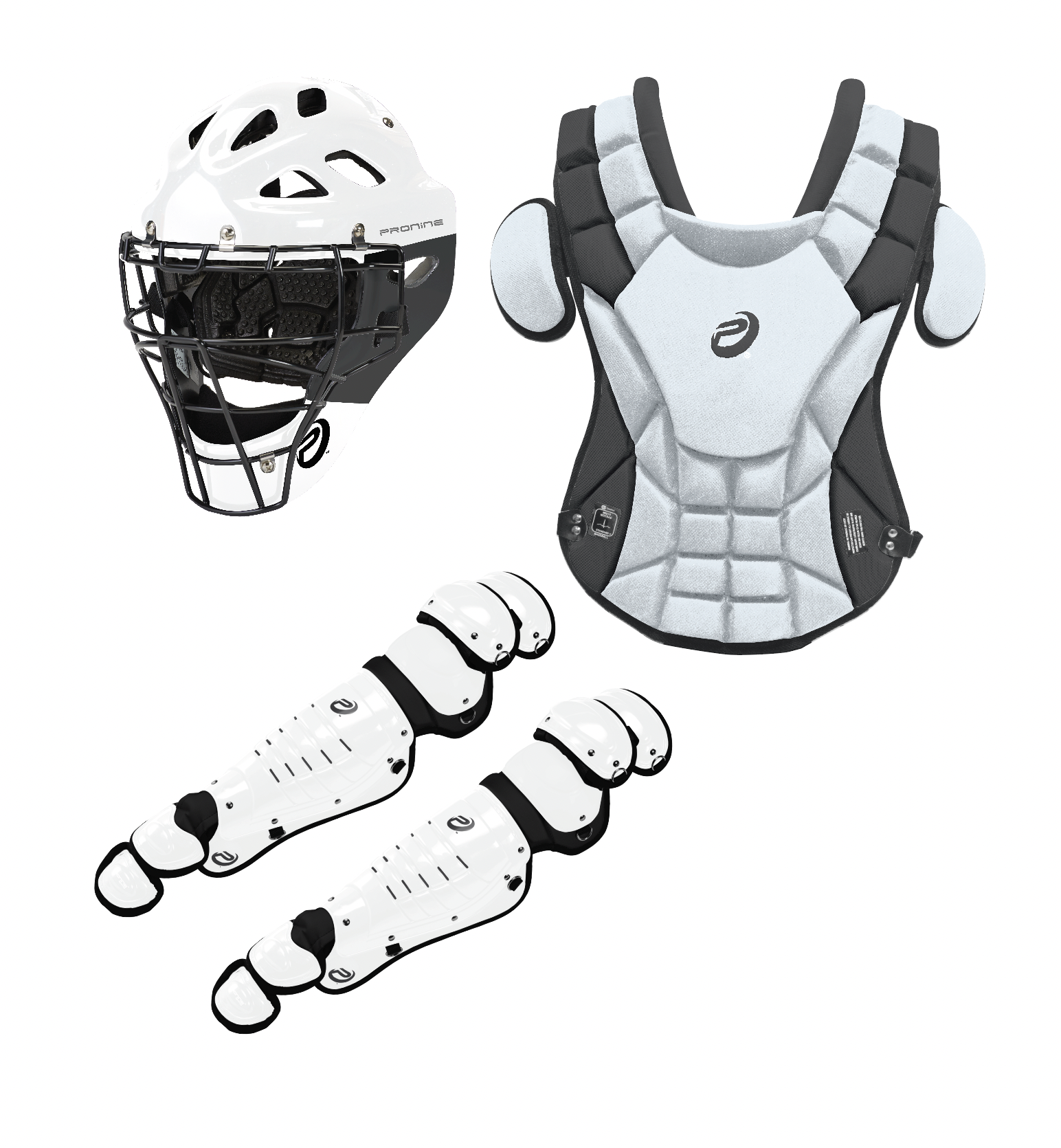 Proline Three Piece Catcher's Gear Set - Image 4