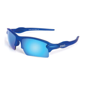 SB - MBB Matte Blue/Blue Mirror Sunglasses