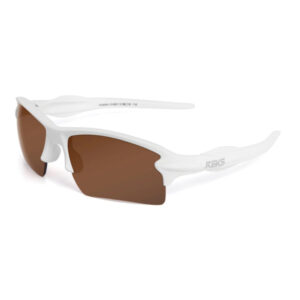 SB - MWB Matte White/Brown Sunglasses