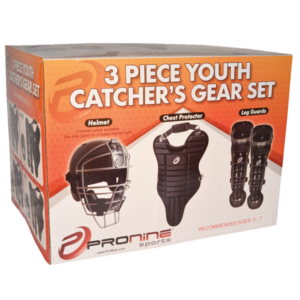 XS Three Piece Youth Catcher's Gear Set (contains CH1SZ, CP11 & LG11)